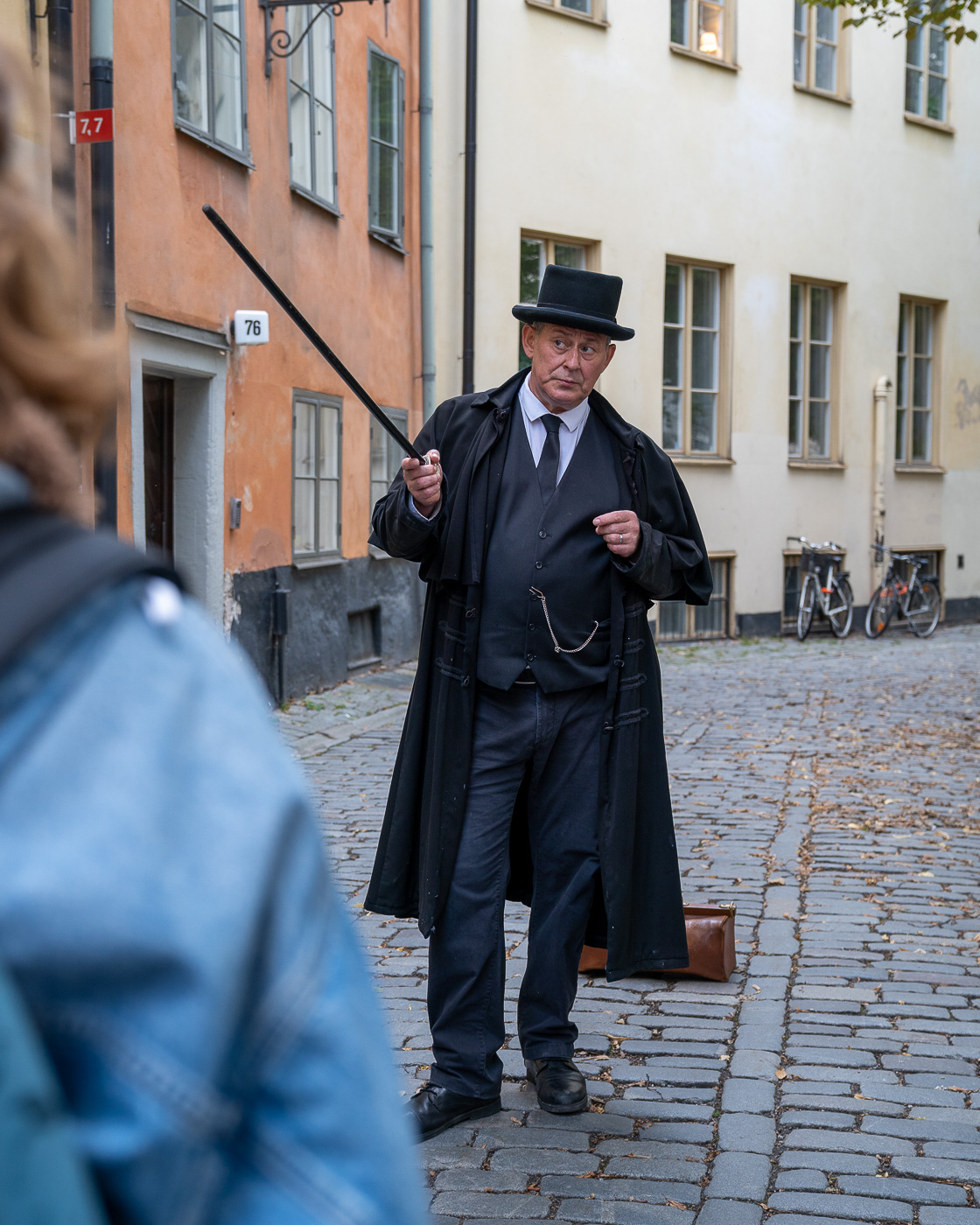 Stadtführung "Ghost Walk" in der Altstadt Stockholms