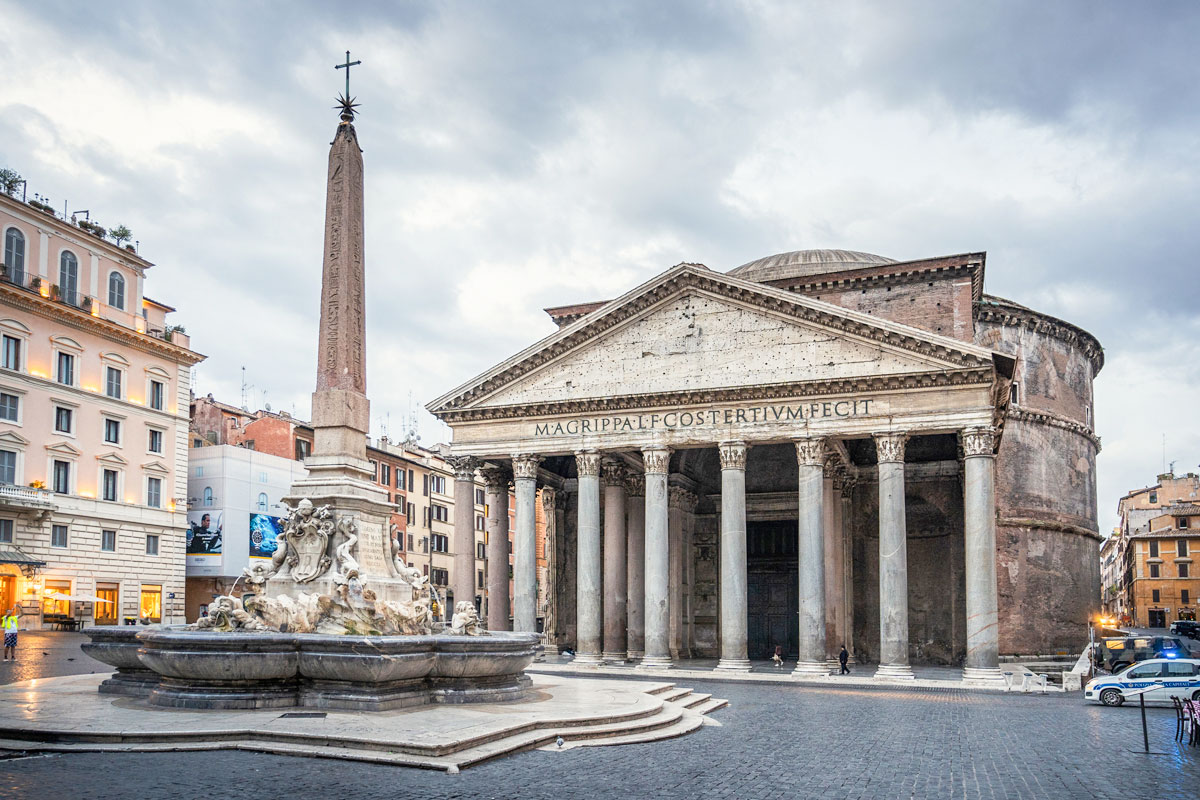 Pantheon Rom eine der wichtigsten Sehenswürdigkeiten in der Ewigen Stadt